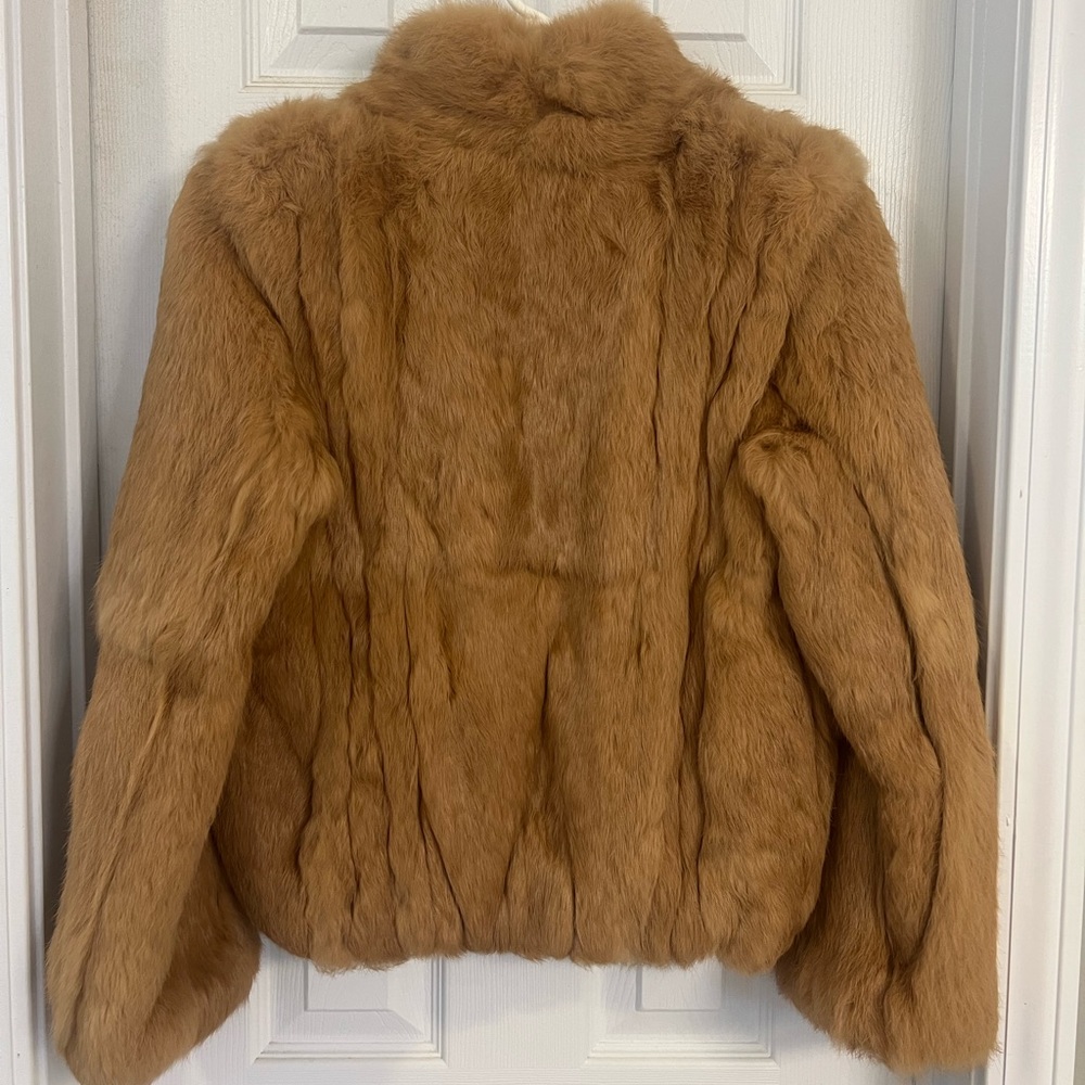 Vintage Rabbit Fur Coat - Picture 4 of 7